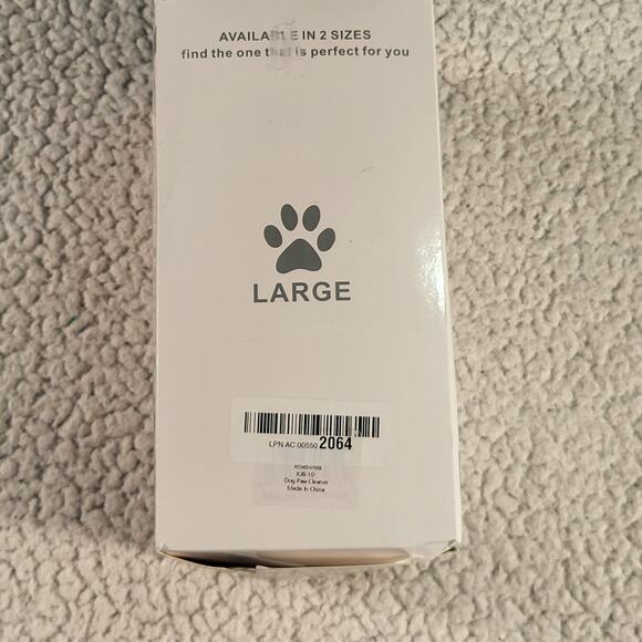 Soft Gentle Pet Foot Cleaner with Handle, Adjustable Brush Large - Picture 4 of 5